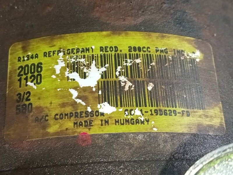 Recambio de compresor aire acondicionado para land rover freelander (lr2) td4 s referencia OEM IAM 6G9119D629FD 20061120 