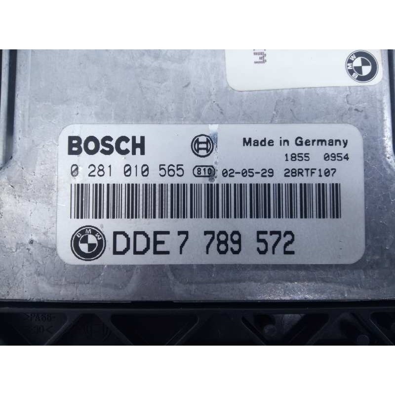 Recambio de centralita motor uce para bmw serie 3 berlina (e46) 320d referencia OEM IAM DDE7789572 0281010565 E3-A2-25-1
