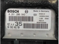 Recambio de centralita motor uce para peugeot 307 (s1) 1.6 hdi referencia OEM IAM 0261206943 9650346180 E3-B2-49-2 2