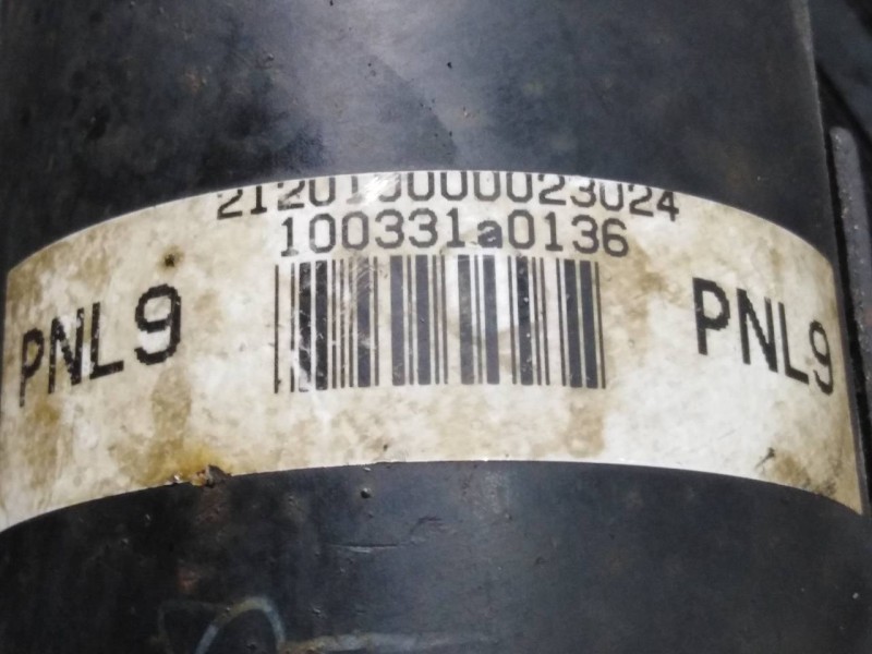 Recambio de transmision central delantera para toyota land cruiser (j15) basis referencia OEM IAM 212010000023024 100331A0136 P1