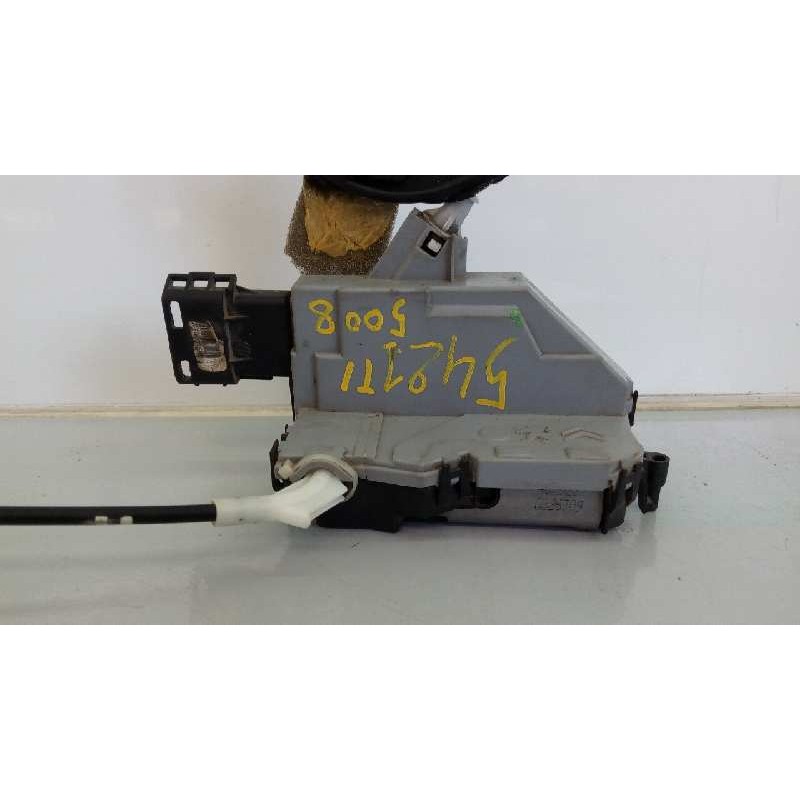 Recambio de cerradura puerta trasera izquierda para peugeot 5008 premium referencia OEM IAM A02923 PSA833329 E1-A4-8-1