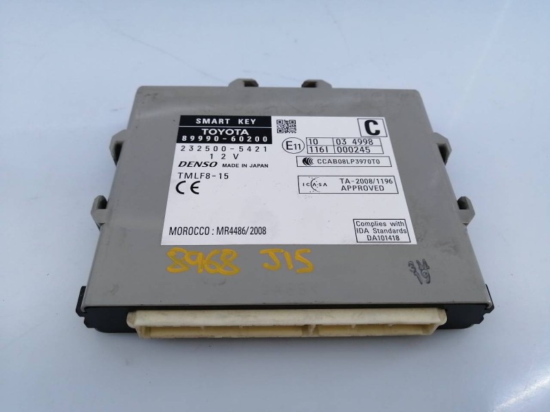Recambio de modulo electronico para toyota land cruiser (j15) basis referencia OEM IAM 8999060200 2325005421 E3-A3-9-3