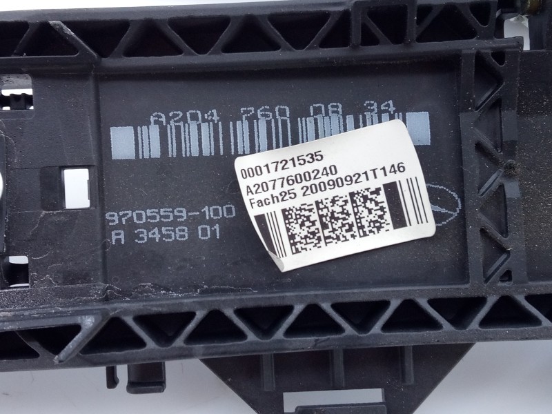 Recambio de cerradura puerta delantera derecha para mercedes-benz clase clk (w207) coupe 250 cdi blueefficiency (207.303) refere