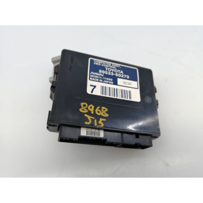 Recambio de modulo electronico para toyota land cruiser (j15) basis referencia OEM IAM 8953360270 36381111600 E3-A3-9-3