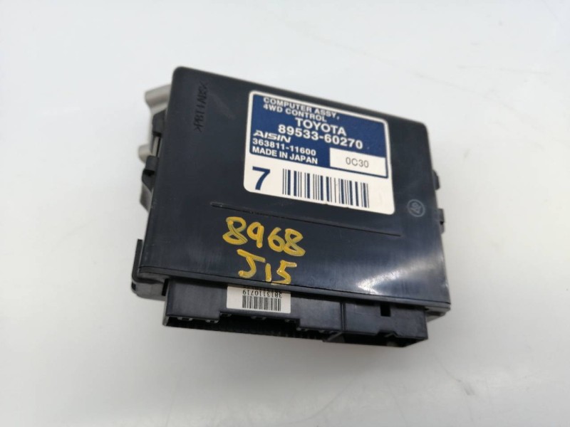 Recambio de modulo electronico para toyota land cruiser (j15) basis referencia OEM IAM 8953360270 36381111600 E3-A3-9-3