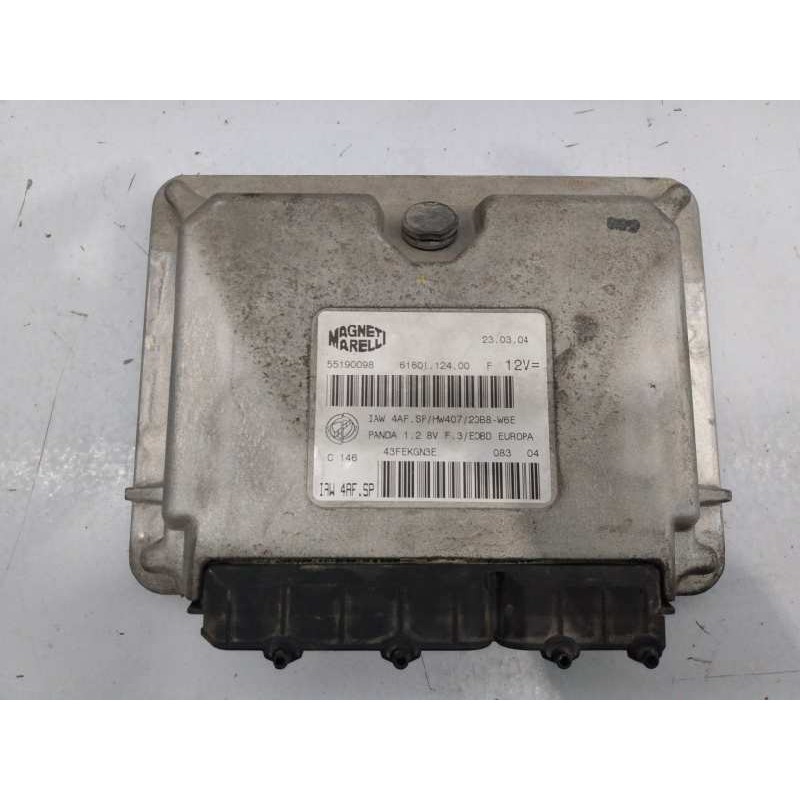 Recambio de centralita motor uce para fiat panda (169) 1.2 8v dynamic referencia OEM IAM 55190098 61601124 E3-A4-21-2