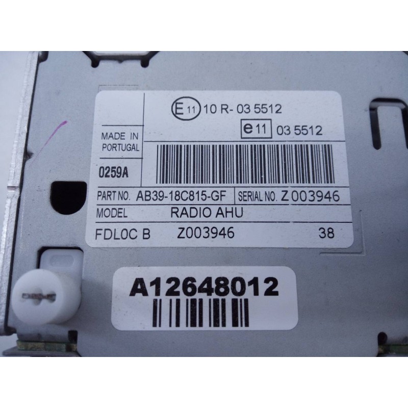 Recambio de sistema navegacion gps para ford ranger (tke) doppelkabine limited referencia OEM IAM 7612032186 120321642 E3-B3-35-