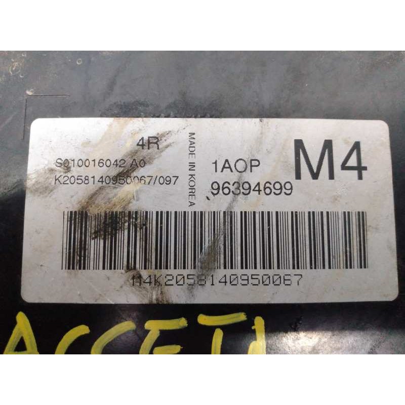 Recambio de centralita motor uce para chevrolet lacetti referencia OEM IAM 96394699 K2058140950067097 E3-A5-18-1