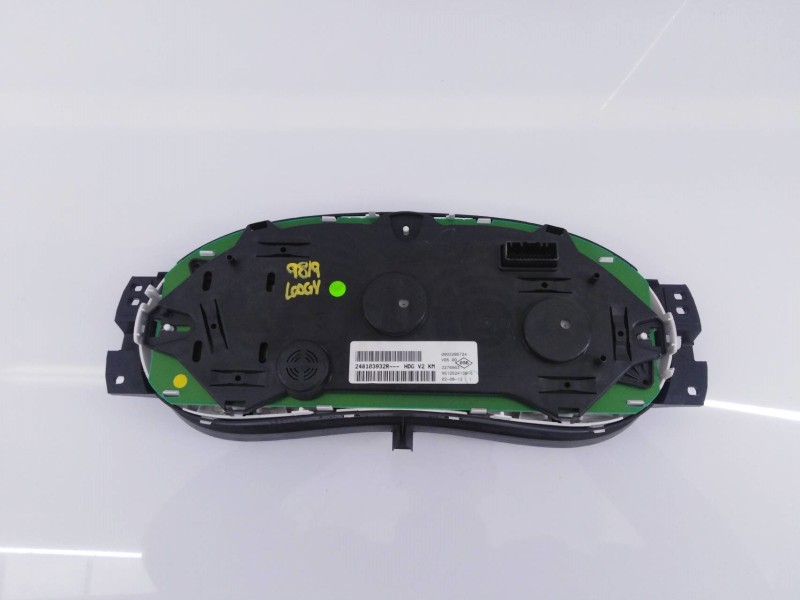 Recambio de cuadro instrumentos para dacia lodgy ambiance referencia OEM IAM 248103932R  E2-A1-35-4