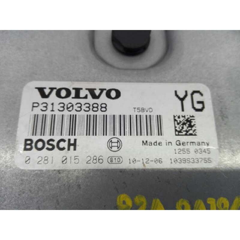 Recambio de centralita motor uce para volvo v60 kombi momentum referencia OEM IAM P31303388 0281015286 E3-B5-43-3