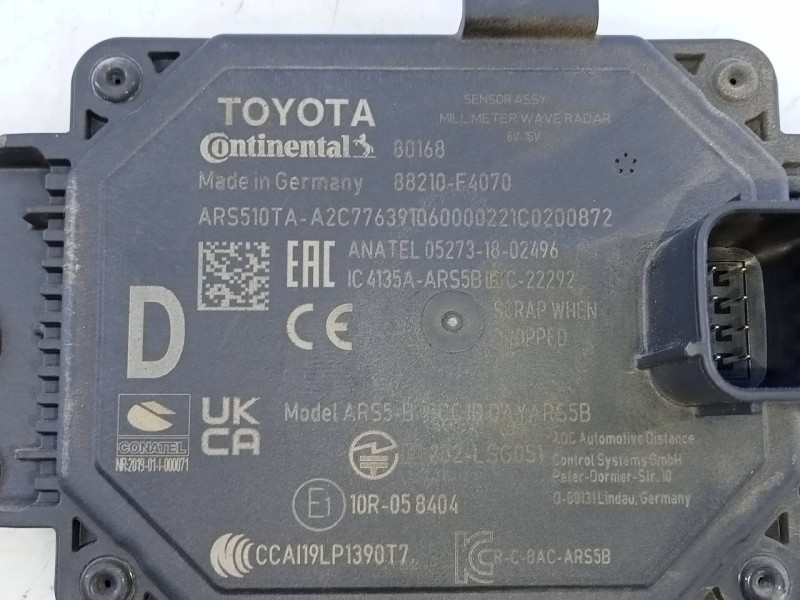 Recambio de modulo electronico para toyota c-hr hybrid dynamic referencia OEM IAM 88210F4070  E3-B2-18-2