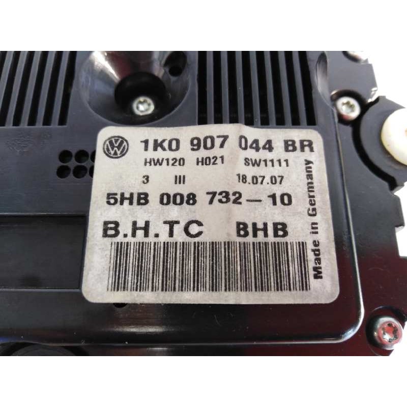 Recambio de mando climatizador para volkswagen jetta (1k2) advance referencia OEM IAM 1K0907044  