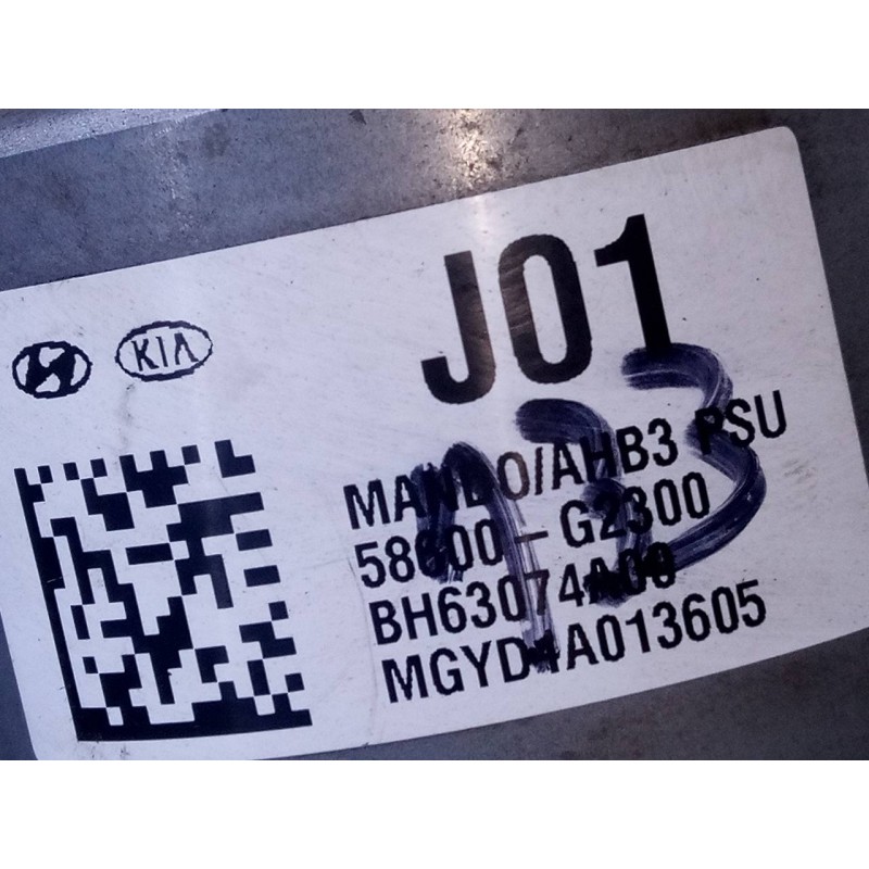 Recambio de abs para hyundai ioniq hybrid referencia OEM IAM 58600G2300 BH63074A00 P3-B8-17-5