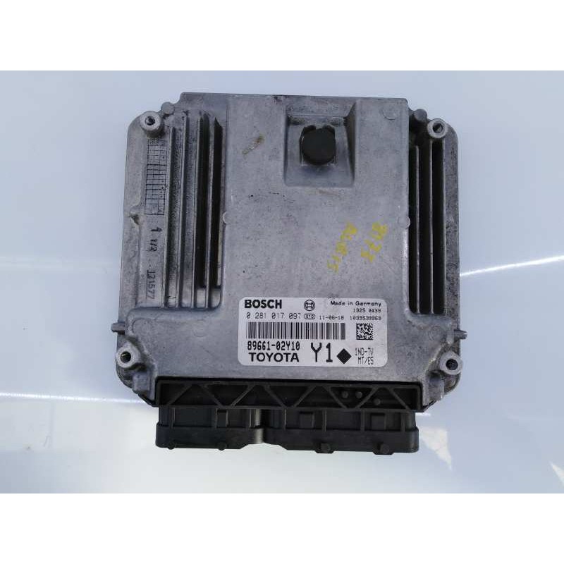 Recambio de centralita motor uce para toyota auris luna referencia OEM IAM 8966102Y10 0281017097 E3-B2-7-3