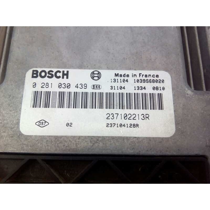 Recambio de centralita motor uce para dacia dokker ambiance referencia OEM IAM 237102213R 0281030439 E2-A1-28-6