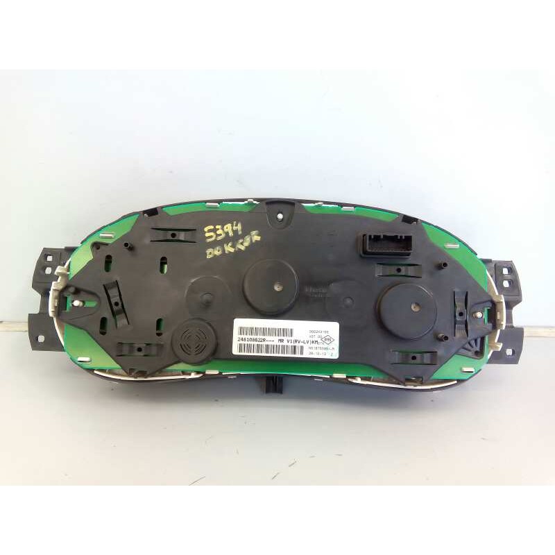 Recambio de cuadro instrumentos para dacia dokker ambiance referencia OEM IAM 248108622R  E2-A1-28-6