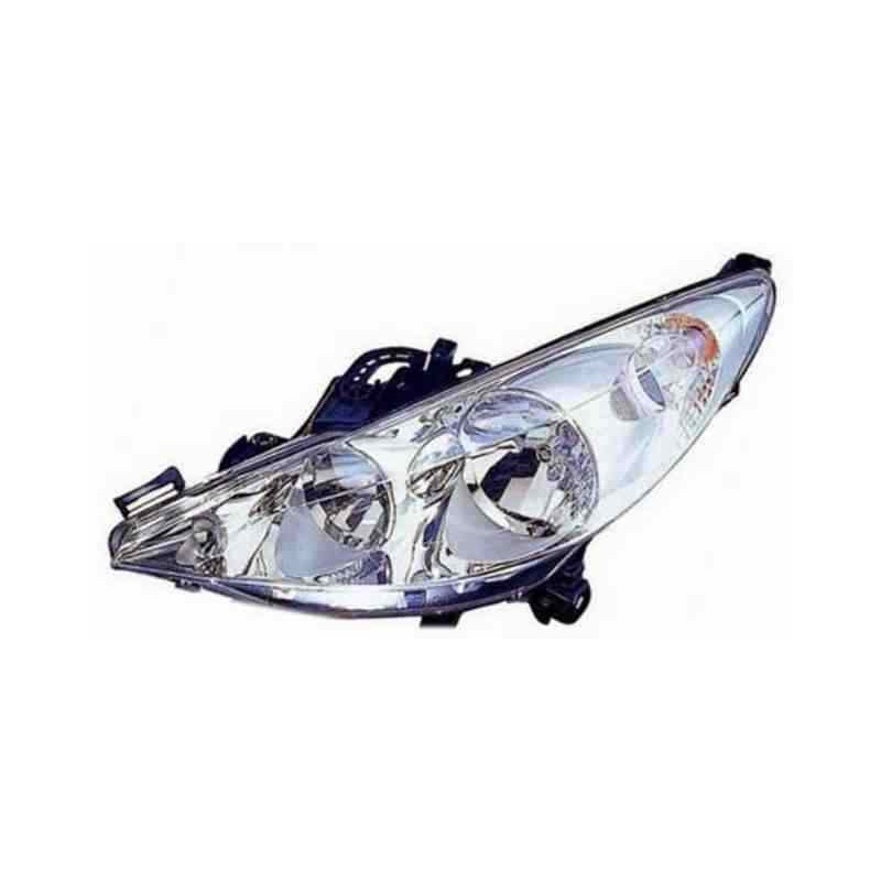 Recambio de faro derecho para peugeot 207 referencia OEM IAM 11544202 NUEVO T2-5-B2-1