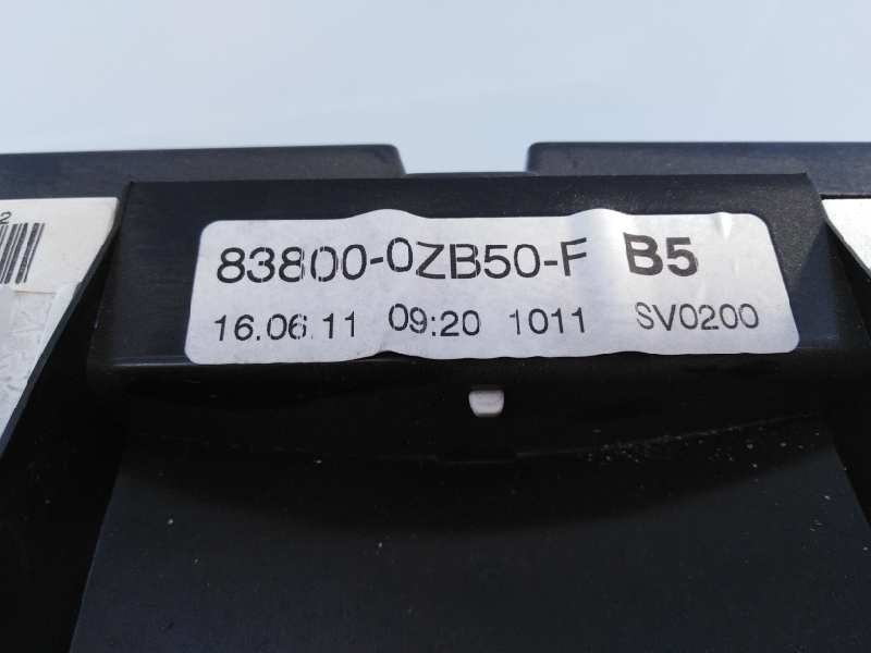 Recambio de cuadro instrumentos para toyota auris luna referencia OEM IAM 838000ZB50F  E3-B2-7-3