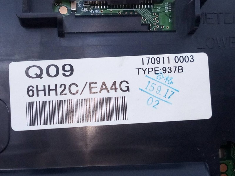 Recambio de cuadro instrumentos para infiniti q50 premiun referencia OEM IAM 6HH2CEA4G 1709110003 E3-B4-55-2