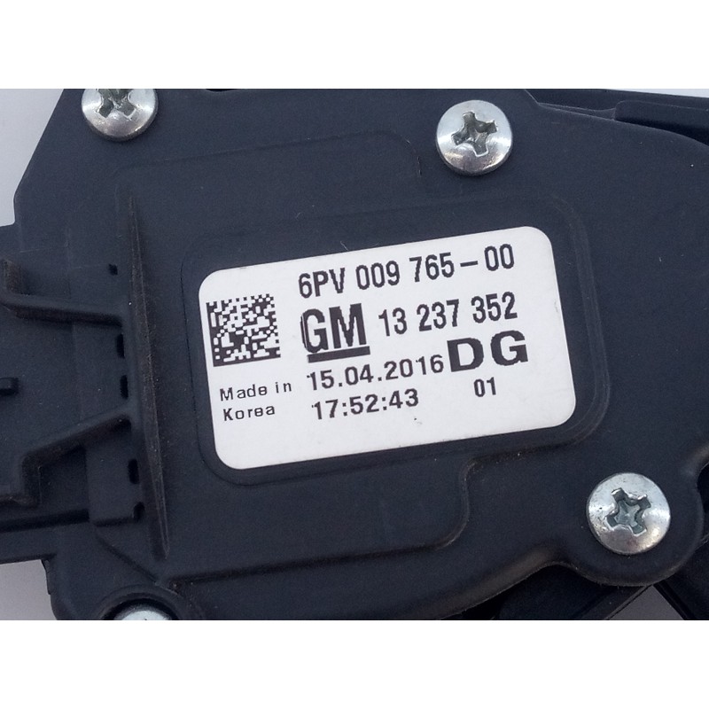 Recambio de pedal acelerador para opel insignia berlina cosmo referencia OEM IAM 13237352 6PV00976500 E3-A5-19-4