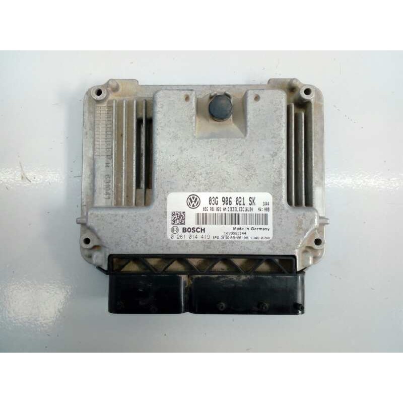 Recambio de centralita motor uce para seat altea (5p1) reference referencia OEM IAM 03G906021SK 0281014419 E2-A1-8-8