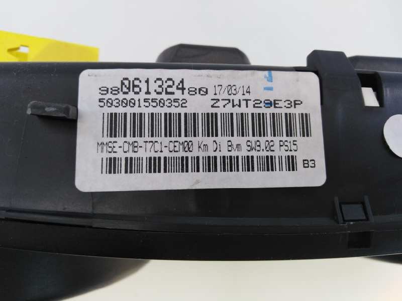 Recambio de cuadro instrumentos para peugeot 308 sw envy referencia OEM IAM 9806132480  E3-B2-45-2