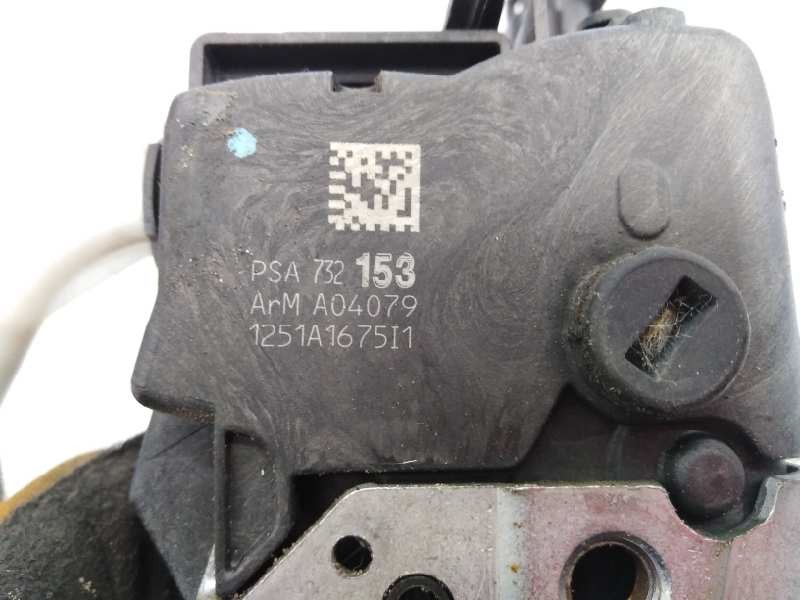 Recambio de cerradura puerta trasera derecha para citroën c5 berlina premier referencia OEM IAM 732153 1251A1675I1 E1-A4-8-1