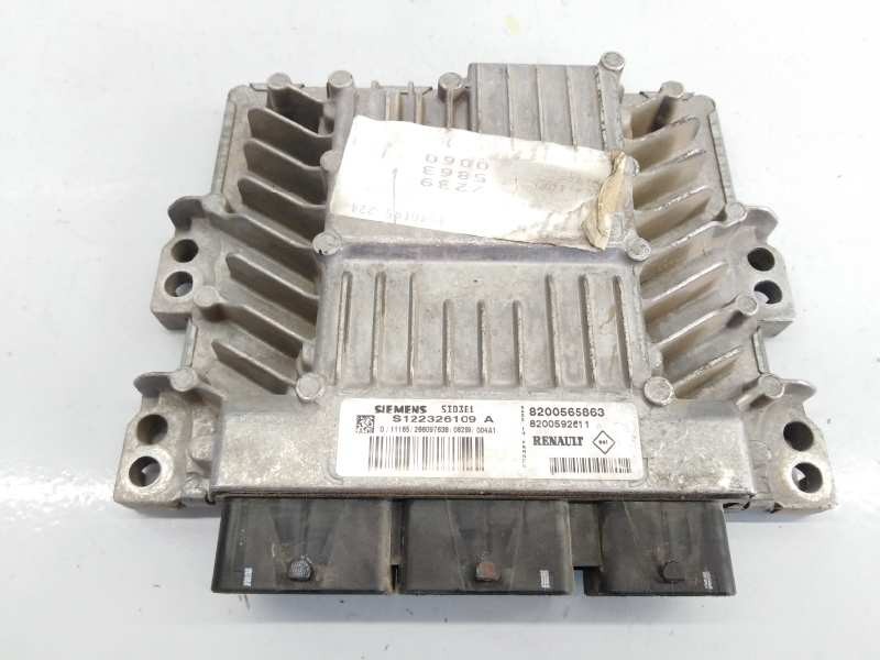Recambio de centralita motor uce para renault scenic ii authentique referencia OEM IAM 8200565863 S122326109 E2-A1-28-3