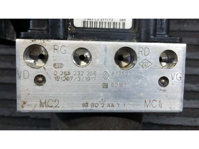 Recambio de abs para opel vivaro furgón/combi (07.2006 =>) furgón 2.7t l1h1 referencia OEM IAM 0265232256 83B03AAY1 P3-B8-23-2