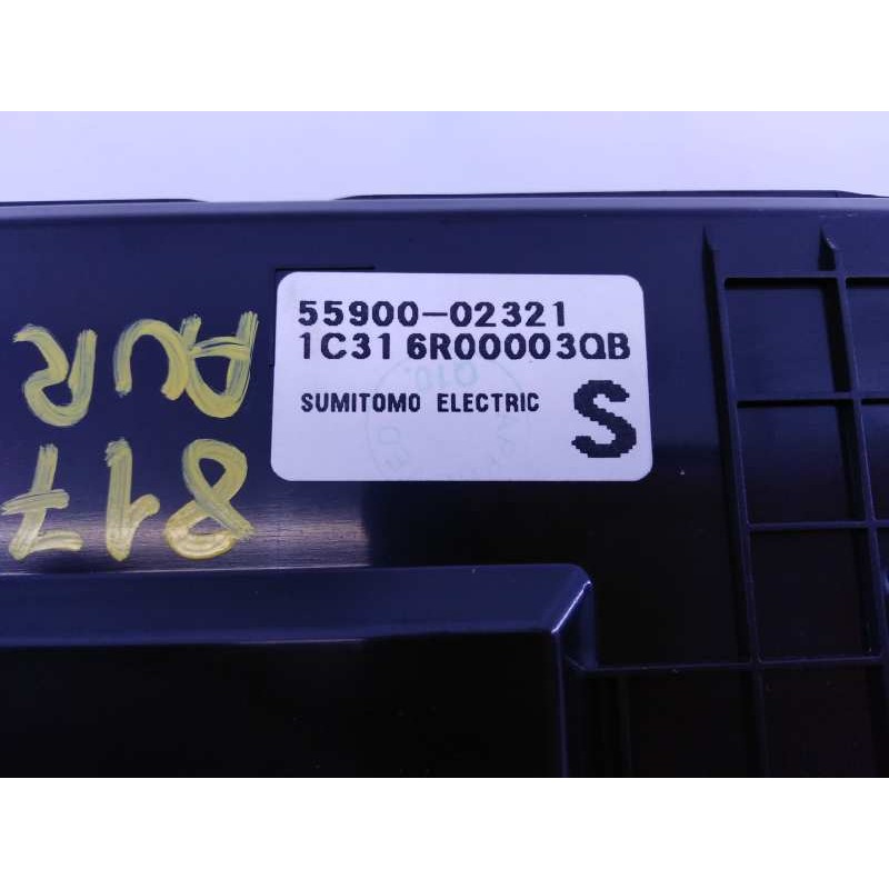 Recambio de mando climatizador para toyota auris luna referencia OEM IAM 5590002321  E3-B2-14-3