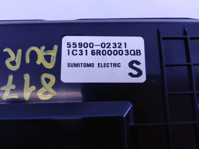 Recambio de mando climatizador para toyota auris luna referencia OEM IAM 5590002321  E3-B2-14-3