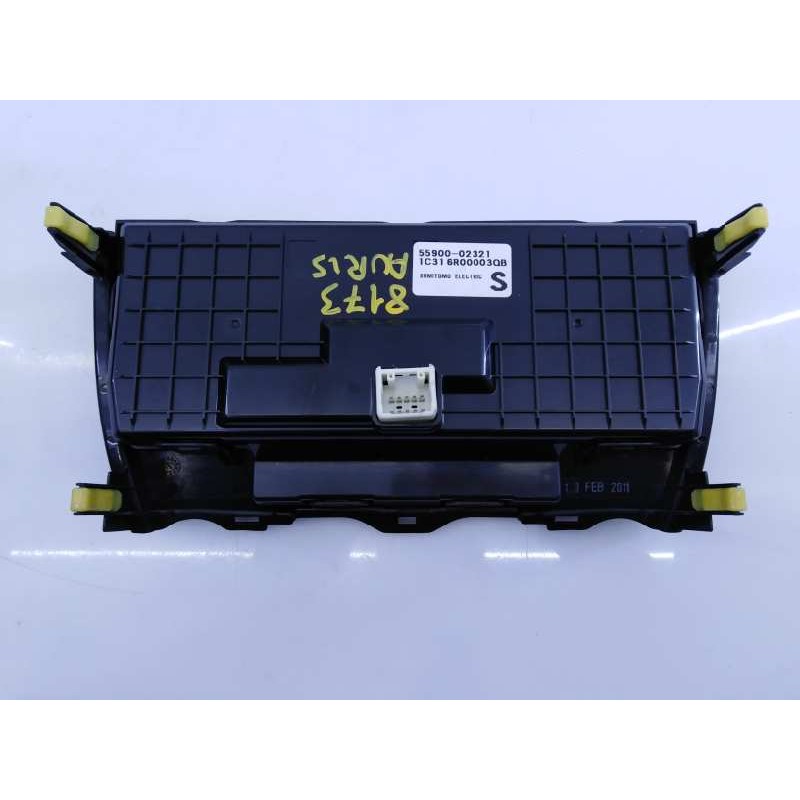 Recambio de mando climatizador para toyota auris luna referencia OEM IAM 5590002321  E3-B2-14-3