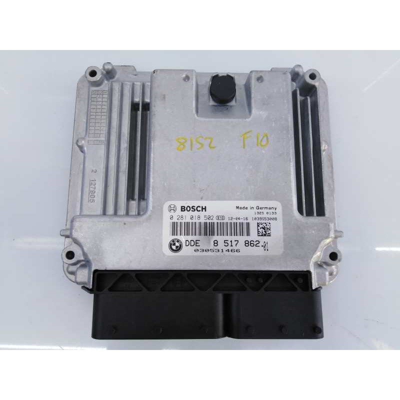 Recambio de centralita motor uce para bmw serie 5 lim. (f10) 520d referencia OEM IAM 0281018502 DDE851786201 E3-A2-31-3