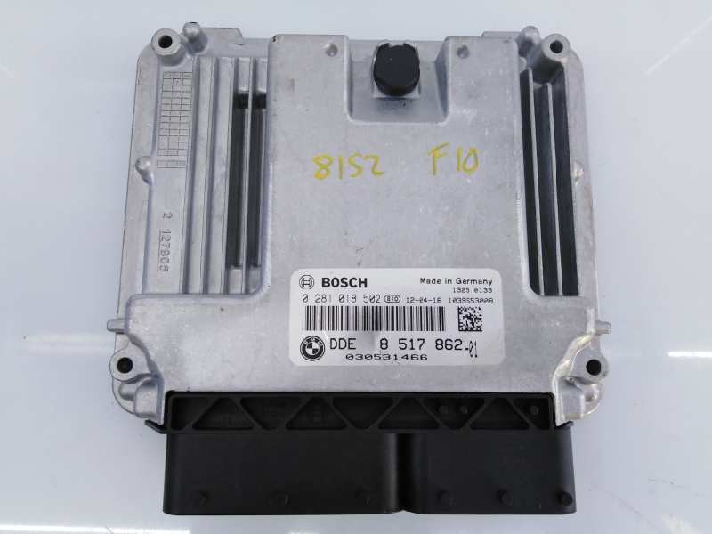 Recambio de centralita motor uce para bmw serie 5 lim. (f10) 520d referencia OEM IAM 0281018502 DDE851786201 E3-A2-31-3
