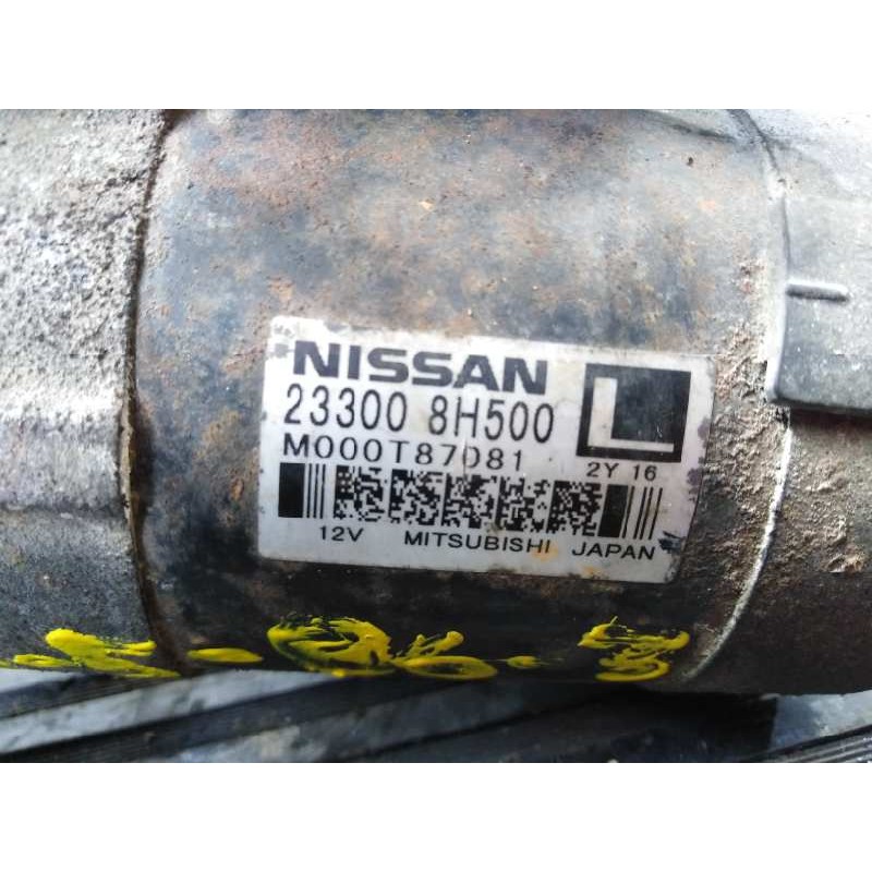 Recambio de motor arranque para nissan x-trail (t30) le referencia OEM IAM 233008H500 MOOOT87081 P3-A10-4-1