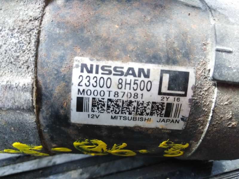 Recambio de motor arranque para nissan x-trail (t30) le referencia OEM IAM 233008H500 MOOOT87081 P3-A10-4-1