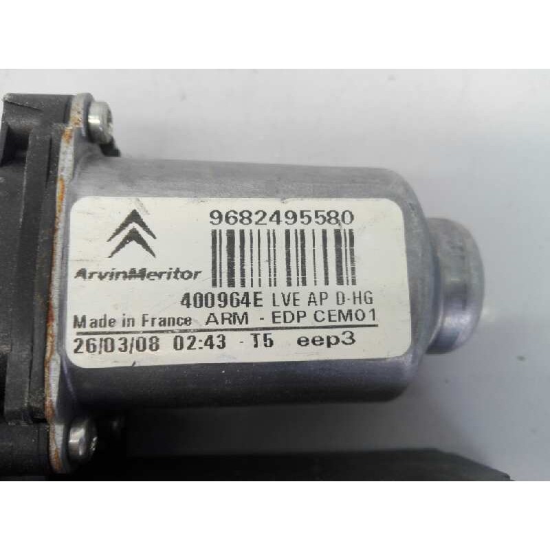 Recambio de motor elevalunas delantero derecho para citroën c4 picasso exclusive referencia OEM IAM 9682495580 400964E E1-A4-10-