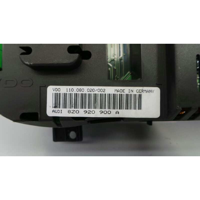 Recambio de cuadro instrumentos para audi a2 (8z) 1.4 referencia OEM IAM 8Z0920900A  E2-A1-8-3