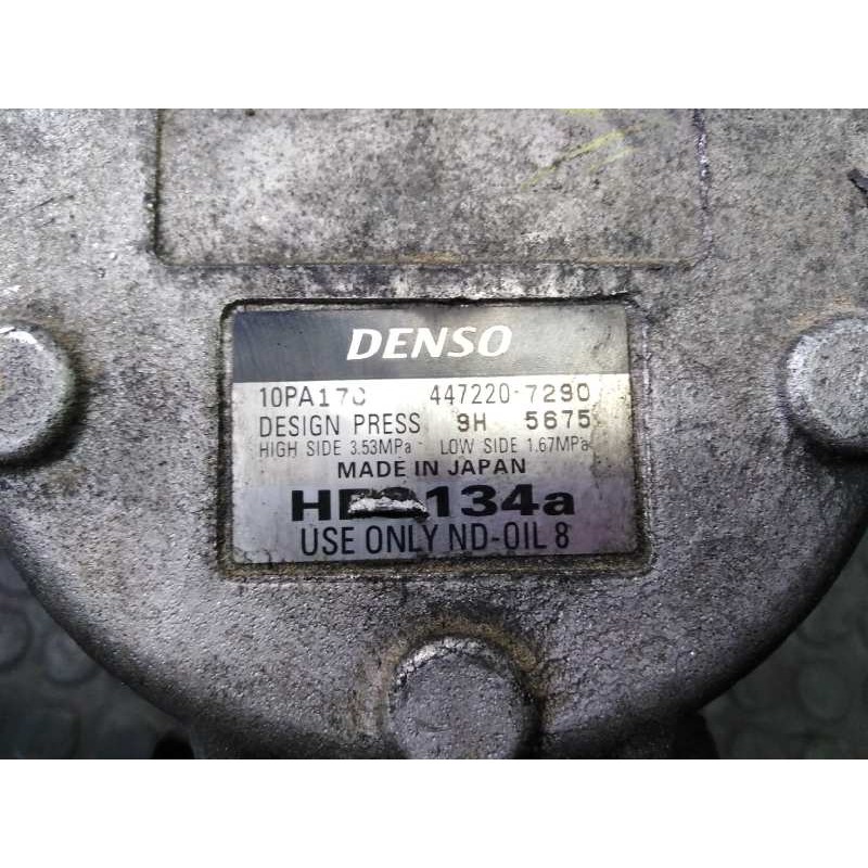 Recambio de compresor aire acondicionado para iveco daily caja cerrada (2006 =>) caja cerrada 29l... batalla 3000 referencia OEM