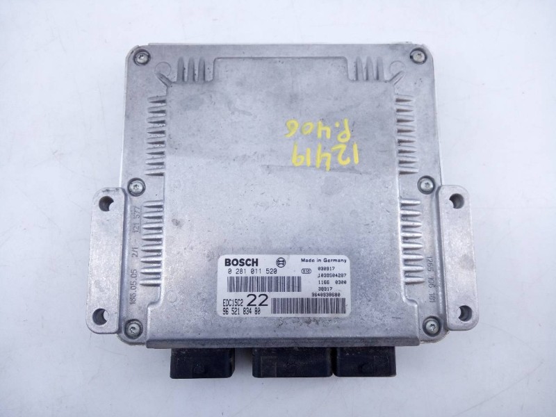 Recambio de centralita motor uce para peugeot 406 berlina (s1/s2) srdt referencia OEM IAM 9652183480 0281011520 E3-B2-41-3