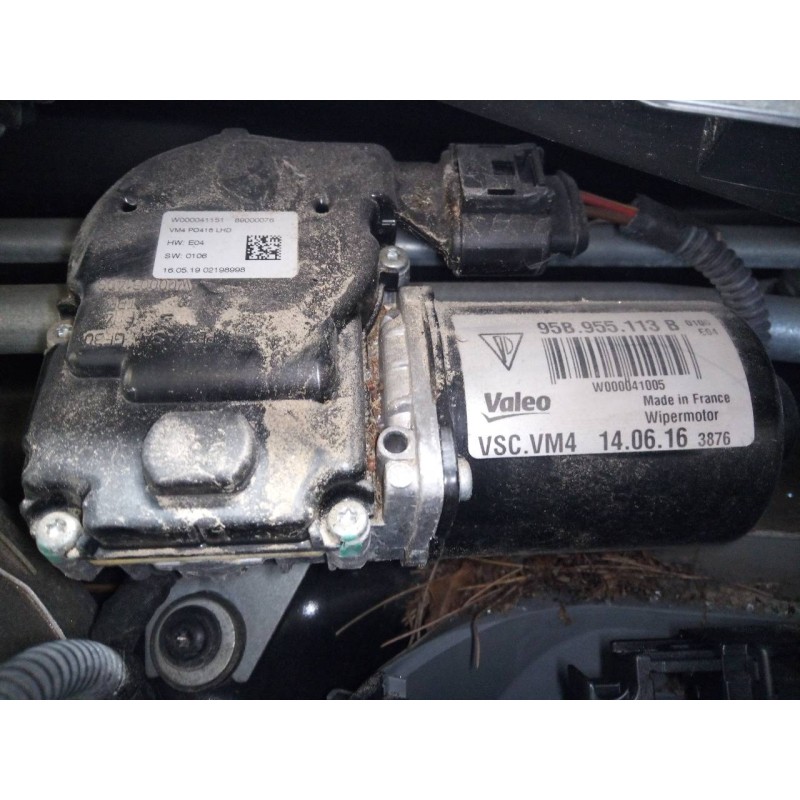 Recambio de motor limpia delantero para porsche macan (typ ) s diesel referencia OEM IAM 95B955113B  