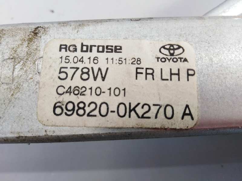 Recambio de elevalunas delantero izquierdo para toyota hilux (kun) referencia OEM IAM 698200K270  E2-B4-8-1