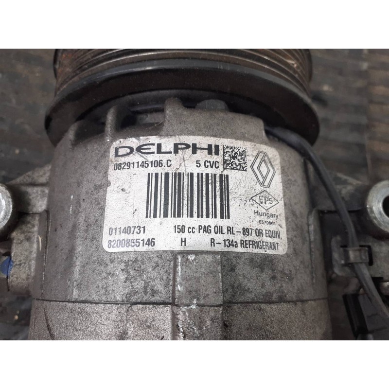 Recambio de compresor aire acondicionado para opel vivaro furgón/combi (07.2006 =>) furgón 2.9t l1h1 referencia OEM IAM 82008551