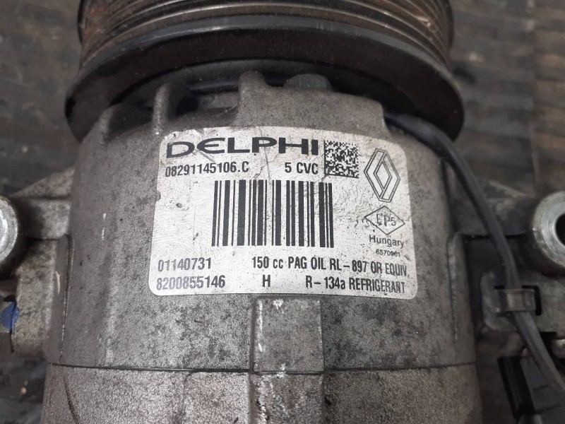 Recambio de compresor aire acondicionado para opel vivaro furgón/combi (07.2006 =>) furgón 2.9t l1h1 referencia OEM IAM 82008551