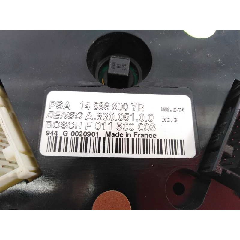 Recambio de mando climatizador para fiat ulysse (179) referencia OEM IAM 14986800 F011500003 E2-B2-54-1