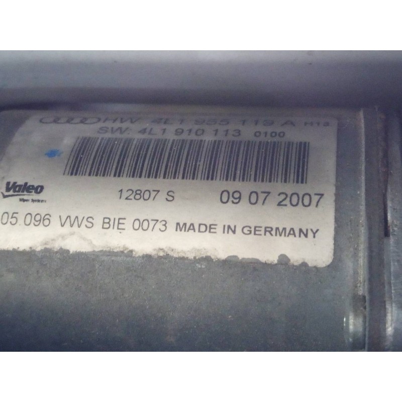 Recambio de motor limpia delantero para audi q7 (4l) 4.2 tdi (240kw) referencia OEM IAM 4L1955119A 4L1910113 