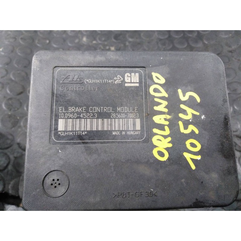 Recambio de abs para chevrolet orlando lt+ referencia OEM IAM 13356788 10020604294 P3-A8-9-4
