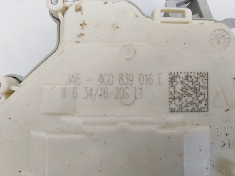 Recambio de cerradura puerta trasera derecha para audi a6 allroad quattro (4gj) 3.0 tdi advanced edition referencia OEM IAM 4G08