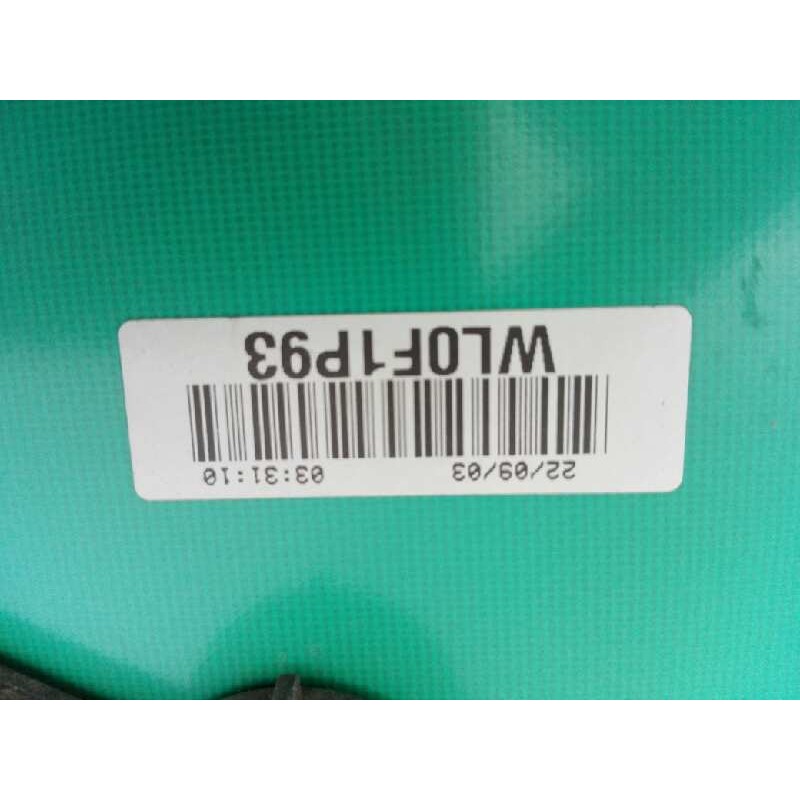 Recambio de cuadro instrumentos para peugeot partner (s2) referencia OEM IAM 9652246380 WL0F1P93 E1-A4-27-1