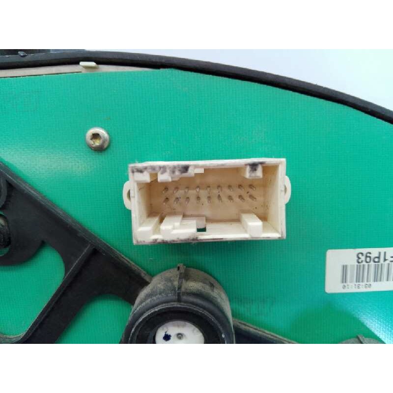 Recambio de cuadro instrumentos para peugeot partner (s2) referencia OEM IAM 9652246380 WL0F1P93 E1-A4-27-1